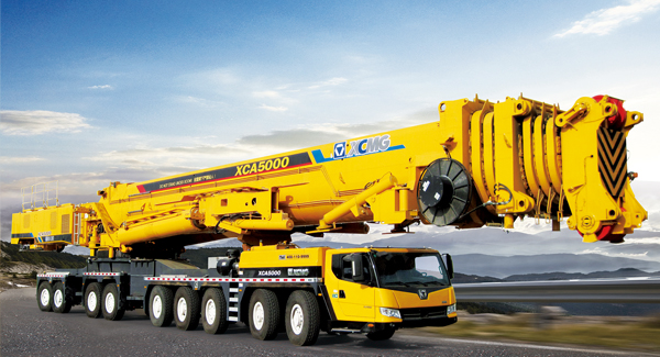 徐工成功研製全球最大噸位、技術含量最高的XCA5000全地麵起重機